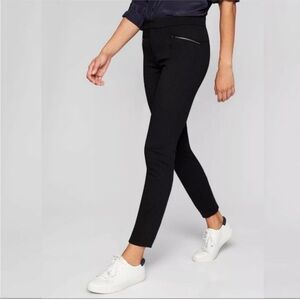 Athleta moto pants zipper pockets sz8